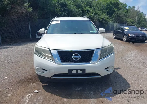 2013 Nissan Pathfinder Sv z USA, uszkodzony, nr VIN 5N1AR2MM7DC627457